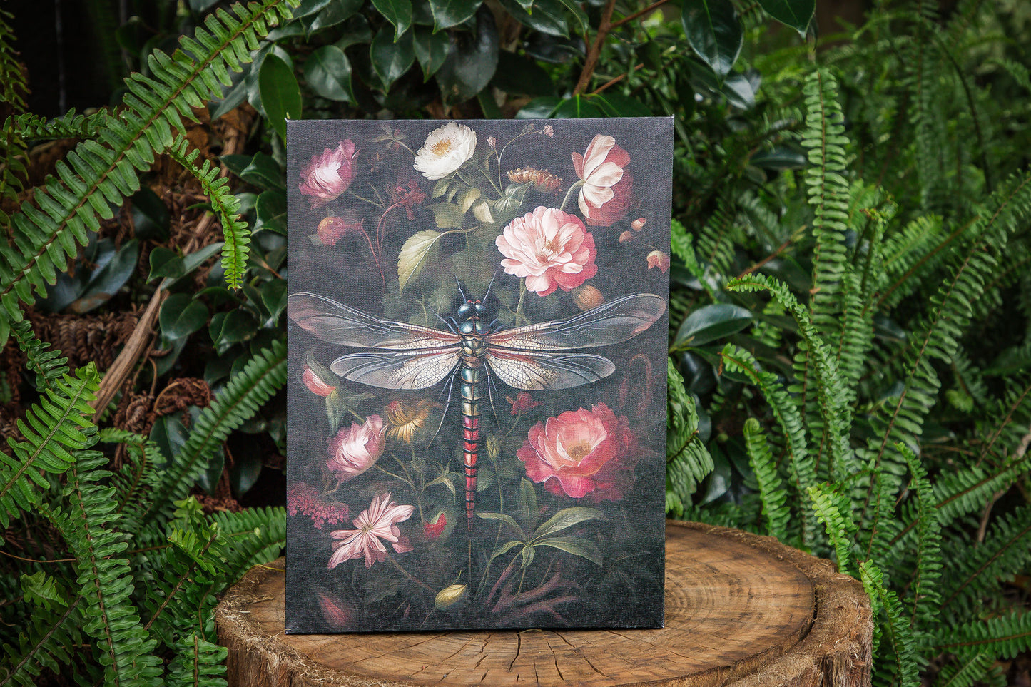 A Floral Dragonfly