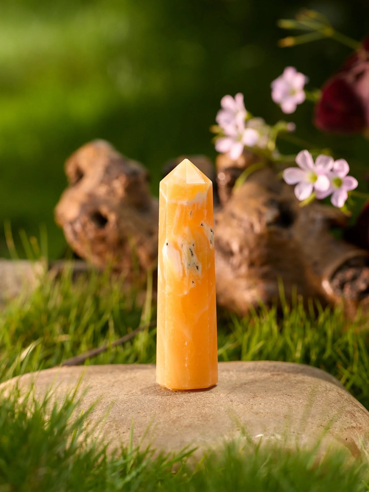 Orange Calcite | The Warm Glow of Calcite