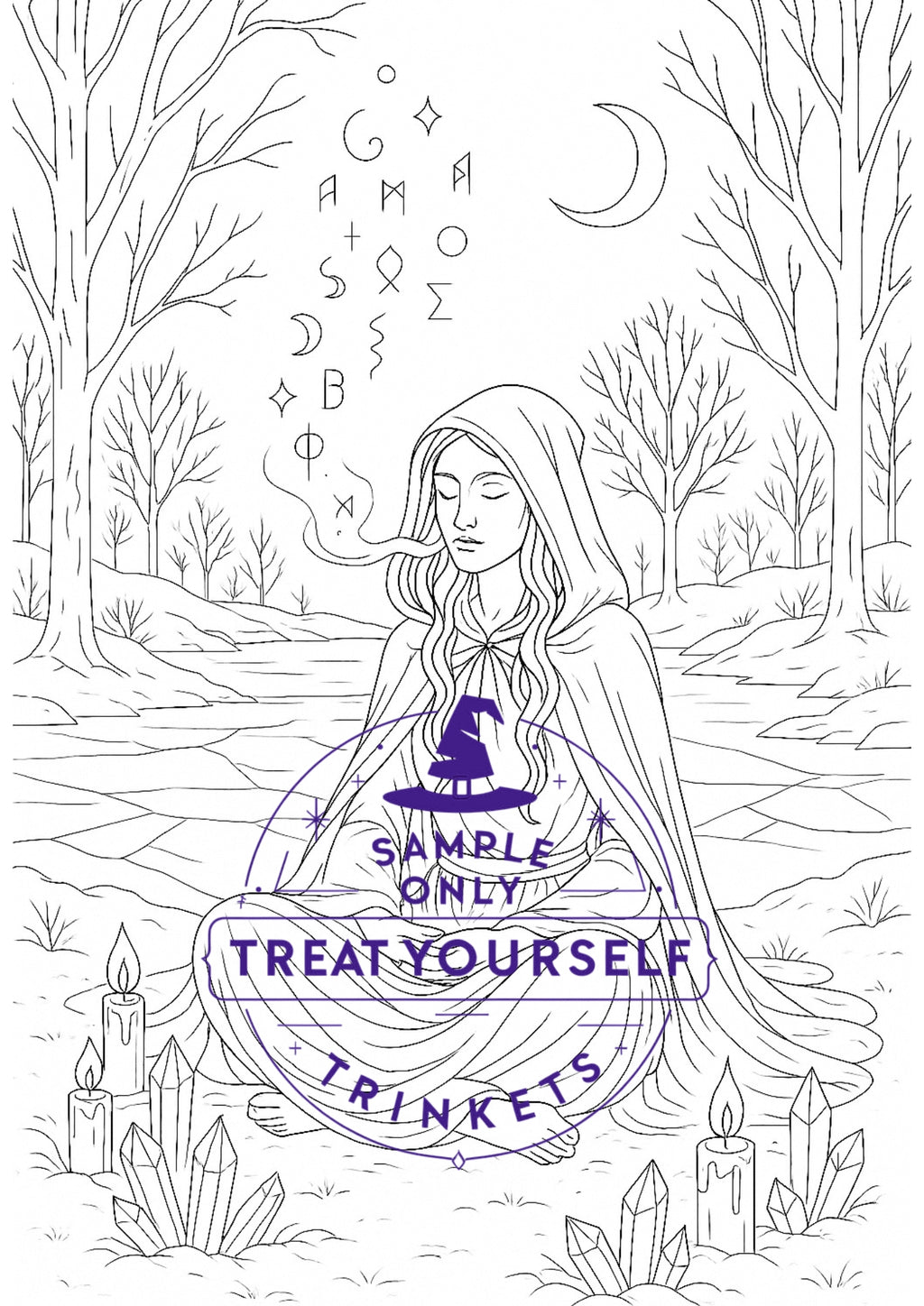 PREORDER Witchy Things To Colour | Colouring Book