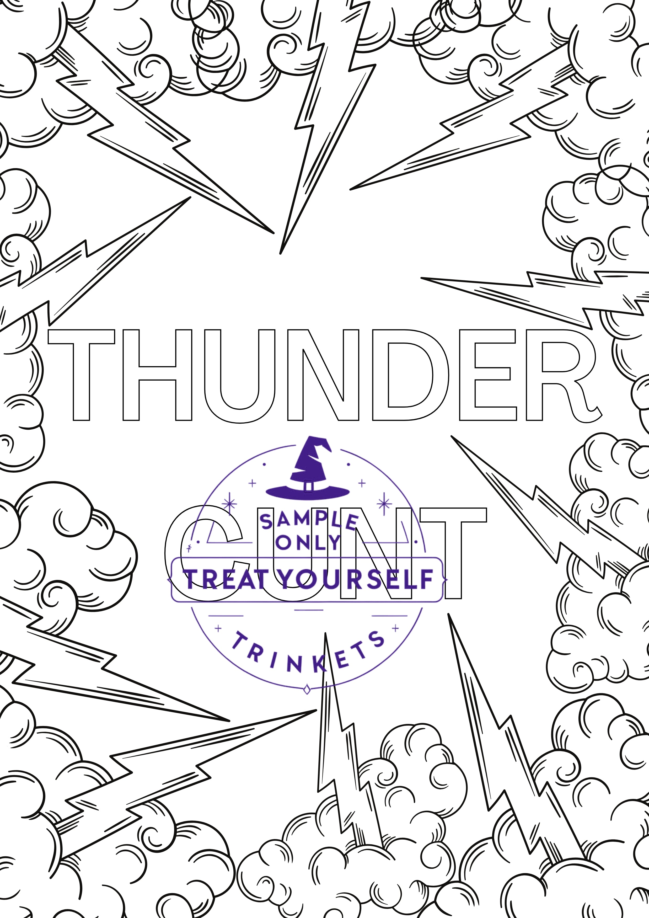 Getting Sweary Colouring Book | Digital Download