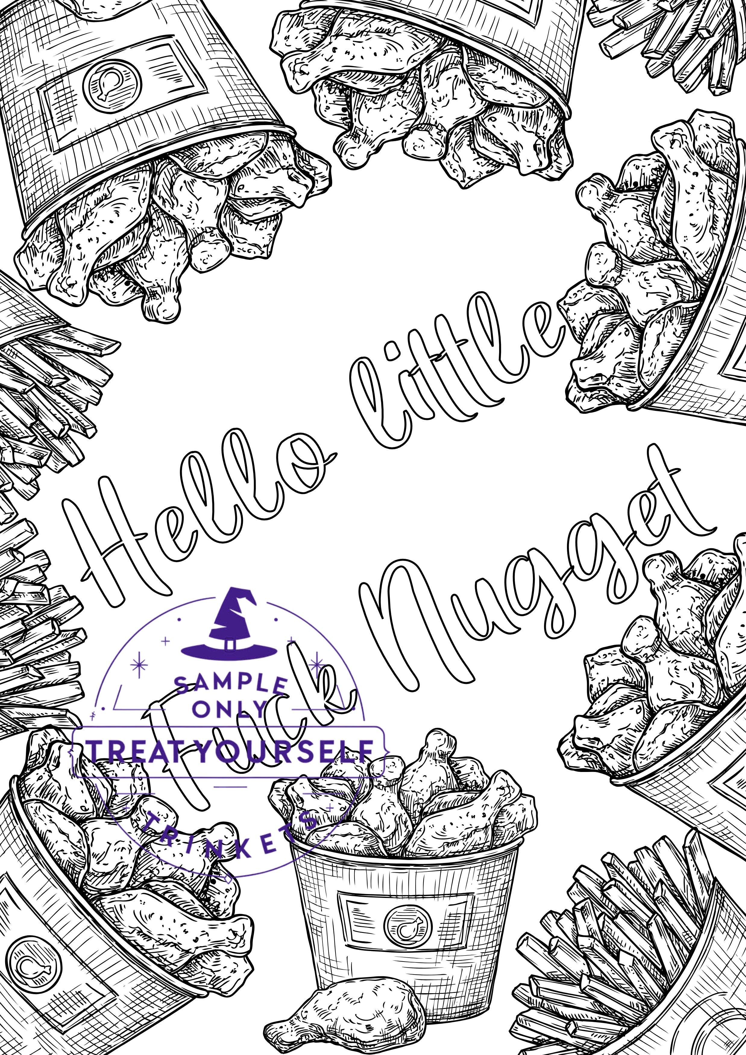 Getting Sweary Colouring Book | Digital Download