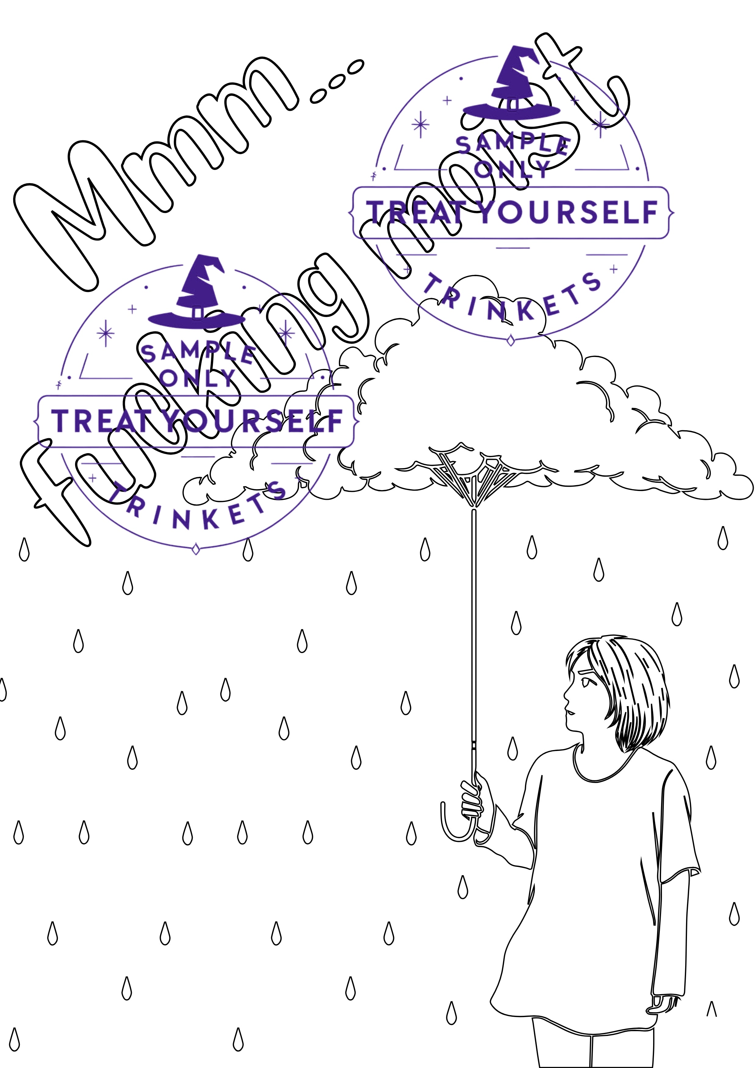 Getting Sweary Colouring Book | Digital Download