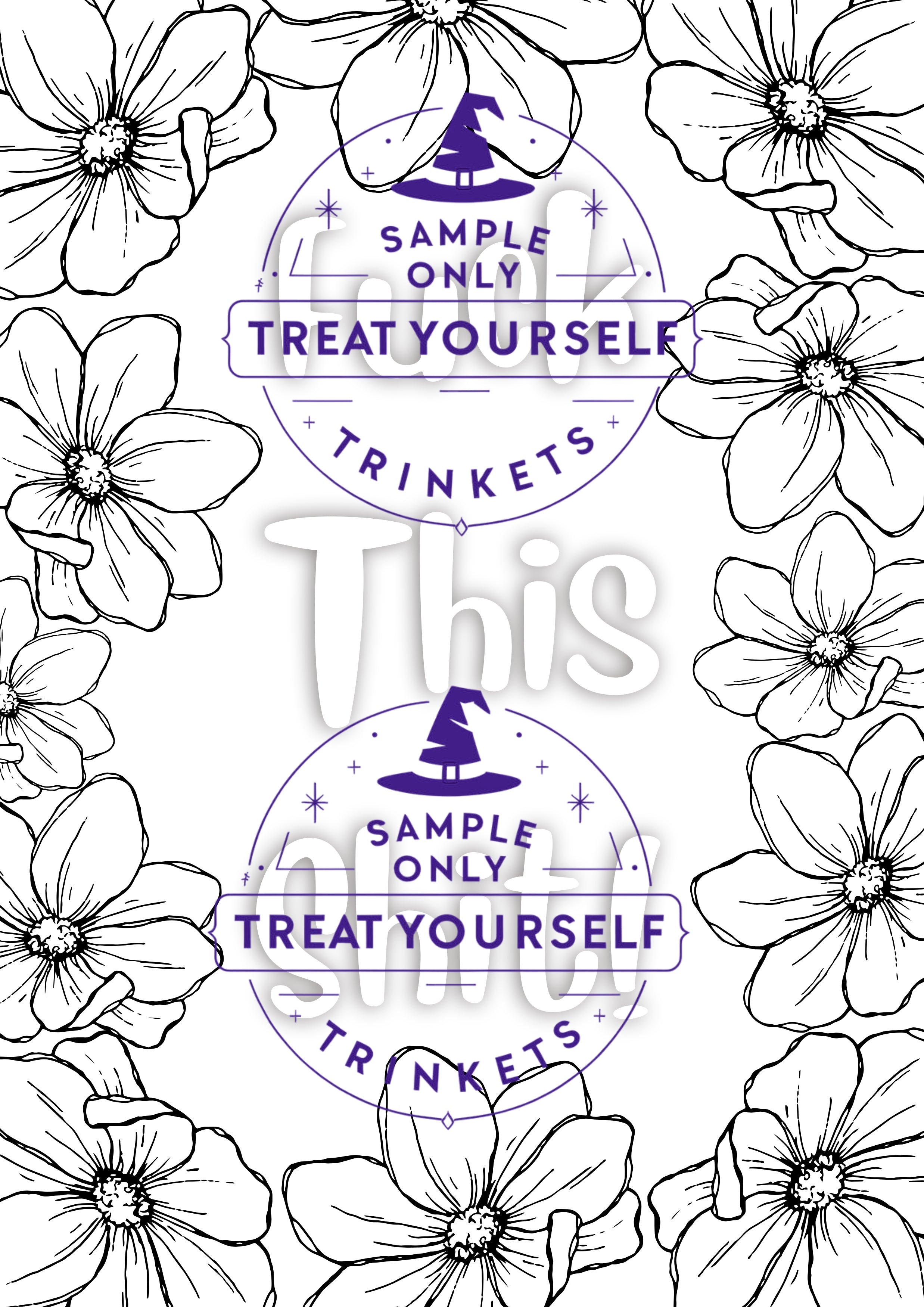 Getting Sweary Colouring Book | Digital Download