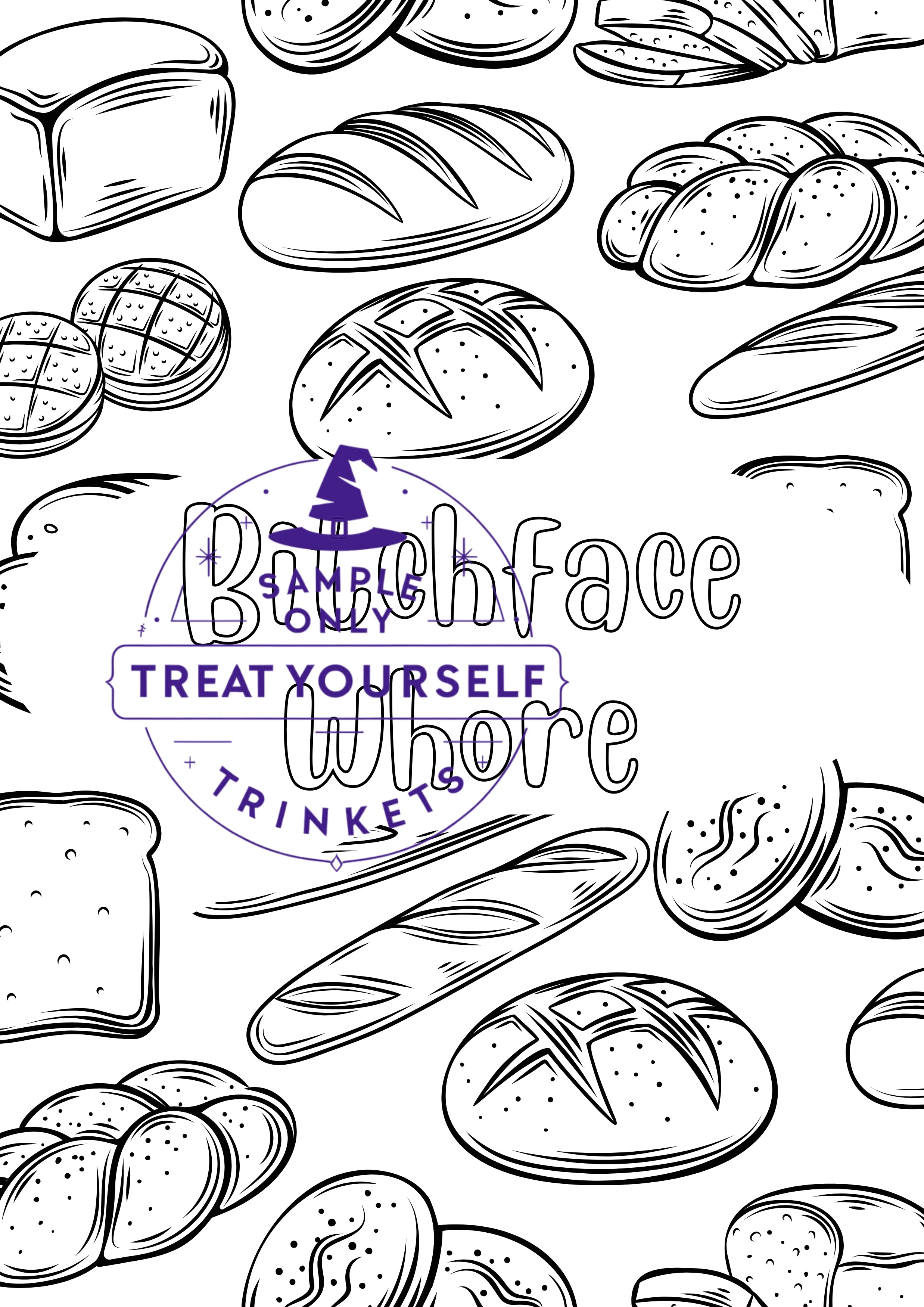 Getting Sweary Colouring Book | Digital Download