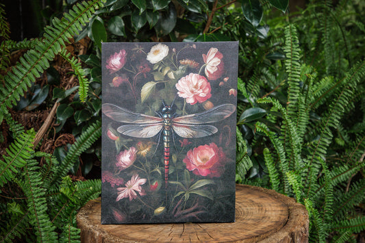 A Floral Dragonfly