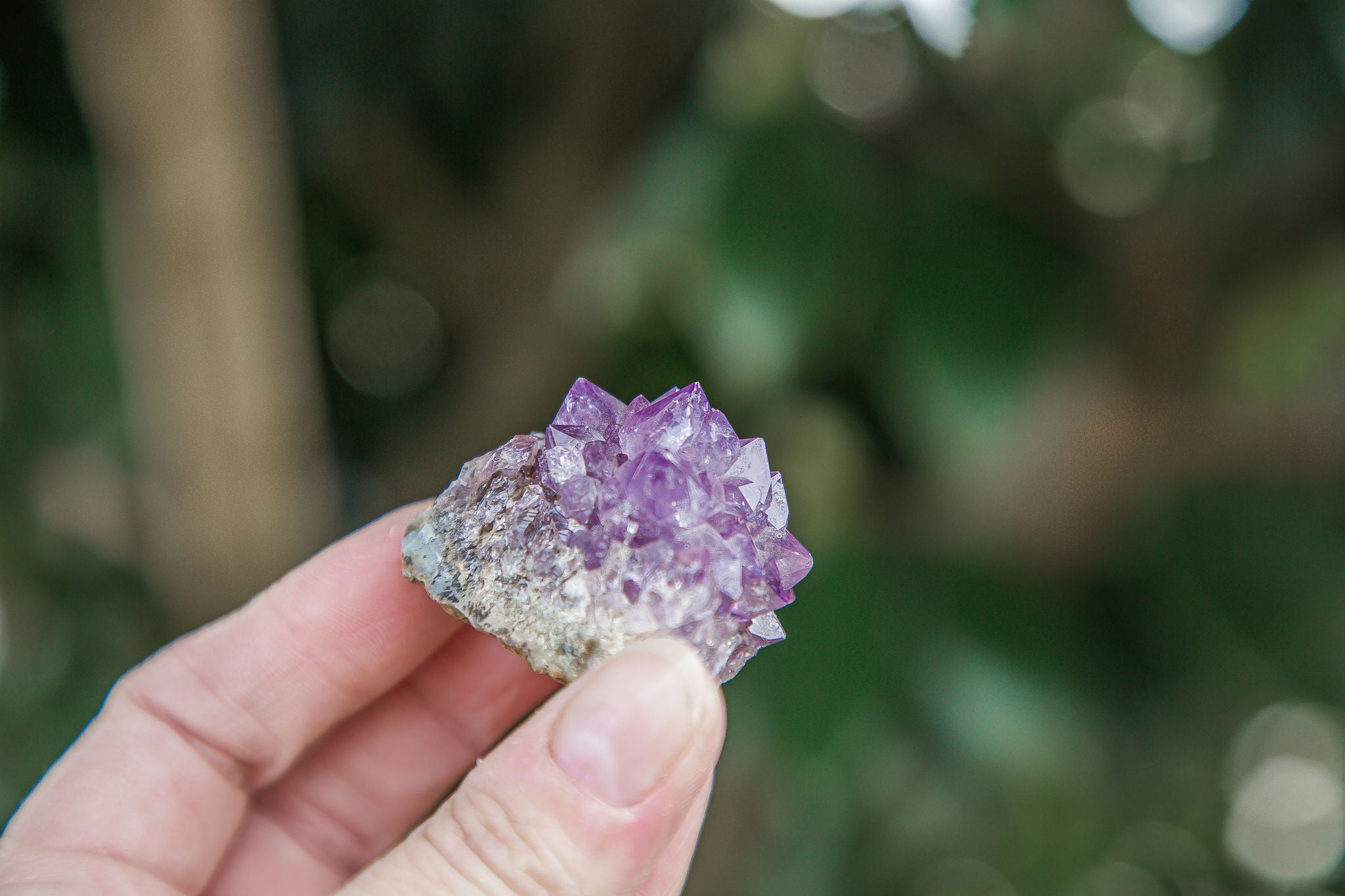 Mini Amethyst "Pineapple" Cluster