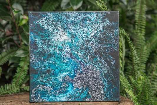 Crystal Flow Art | Whispers of the Deep