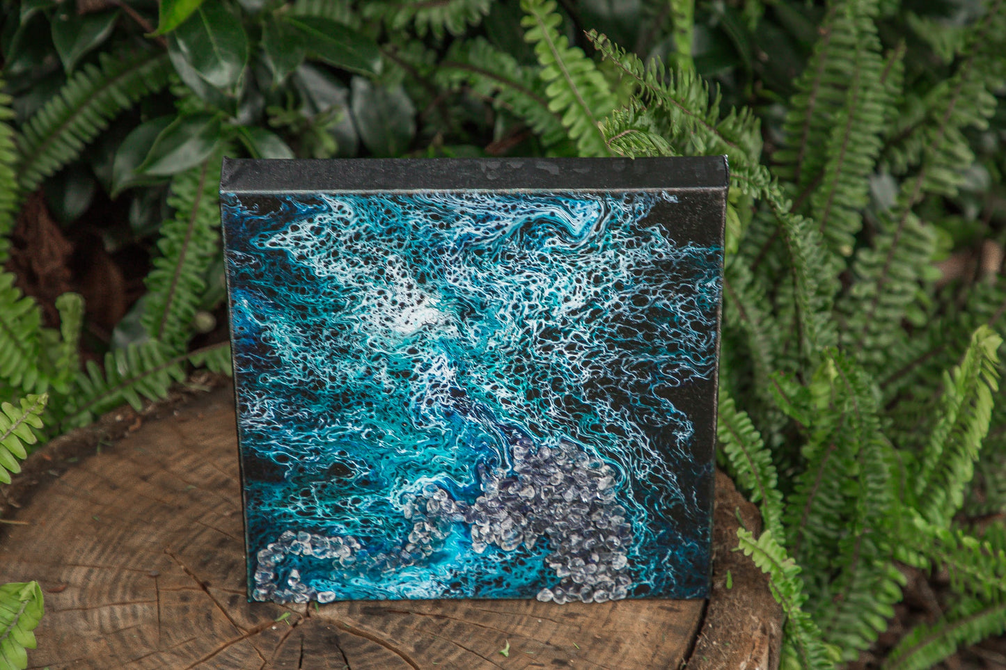 Crystal Flow Art | Whispers of the Deep