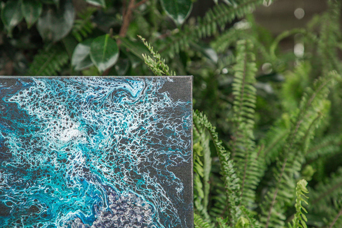 Crystal Flow Art | Whispers of the Deep