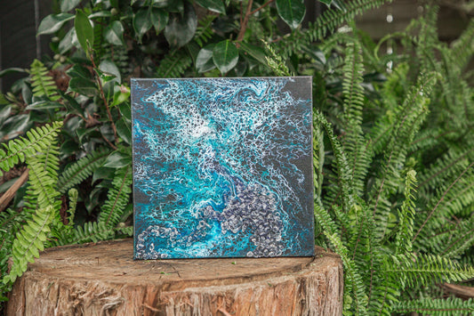 Crystal Flow Art | Whispers of the Deep