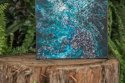 Crystal Flow Art | Whispers of the Deep