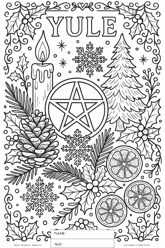 Yule Colouring Competition | Digital Download