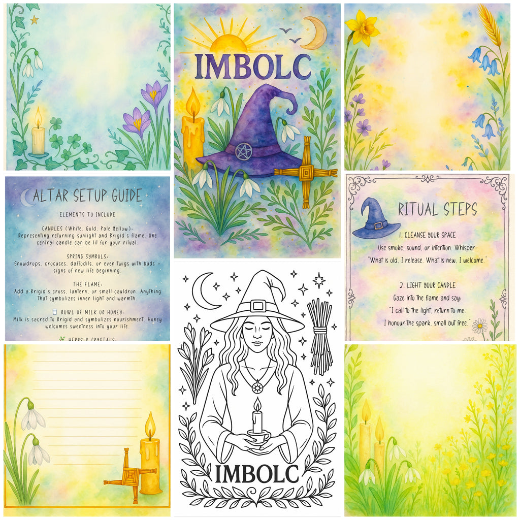 The Imbolc Awakening | A Printable Bundle