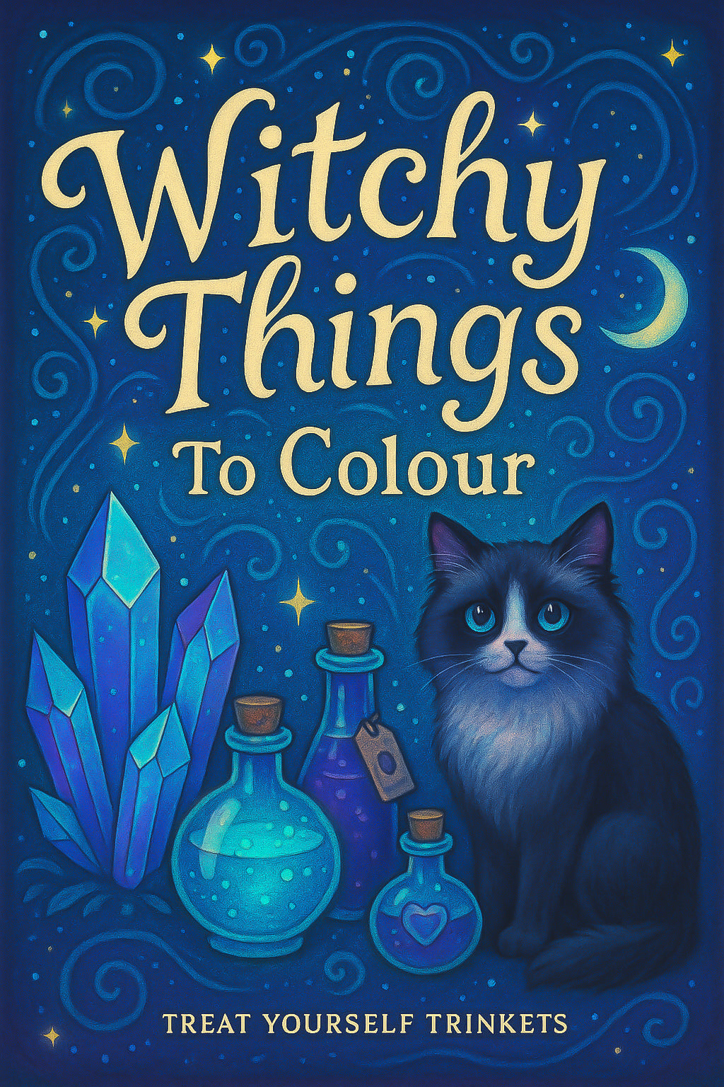 PREORDER Witchy Things To Colour | Colouring Book