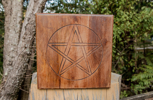 Pentacle Altar Table