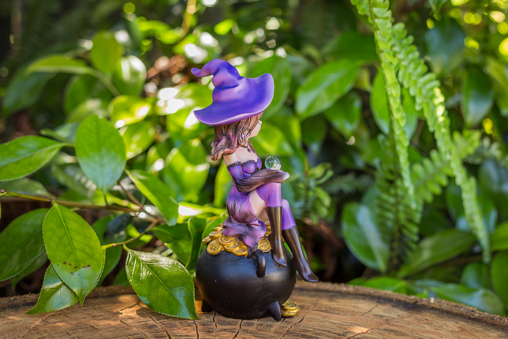 Witch Ornament | Money Cauldron