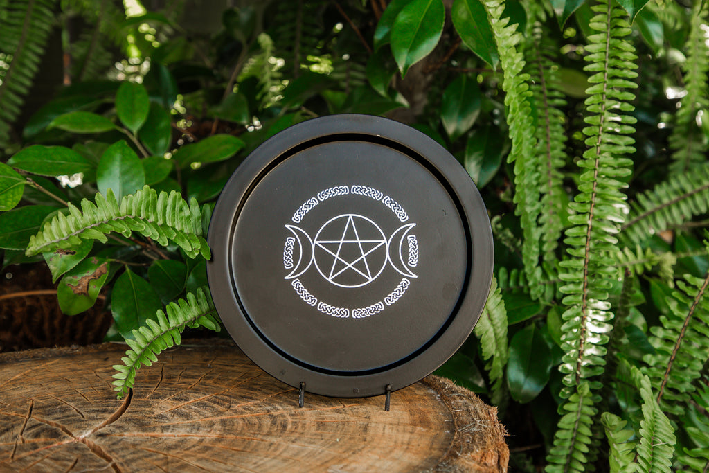 Triple Moon Offering Plate + Awakening The Crystals