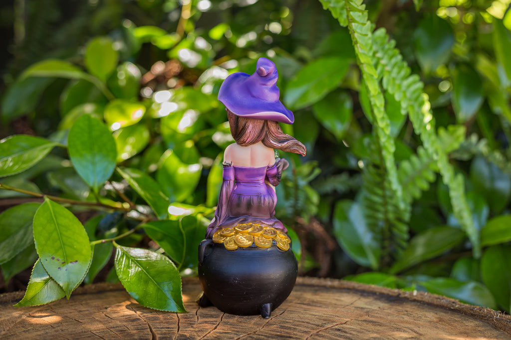 Witch Ornament | Money Cauldron