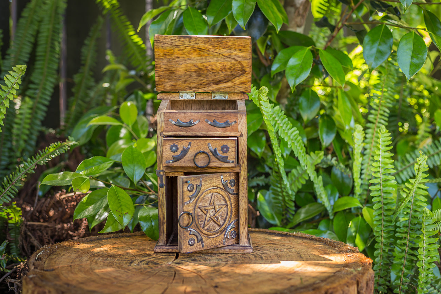 Wooden Chest | Large Pentacle