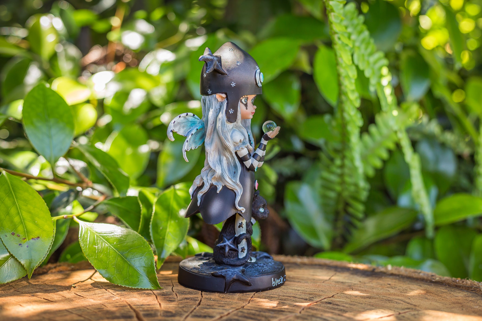 Fairy Ornament | Black Stars