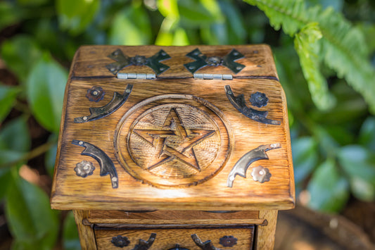 Wooden Chest | Large Pentacle
