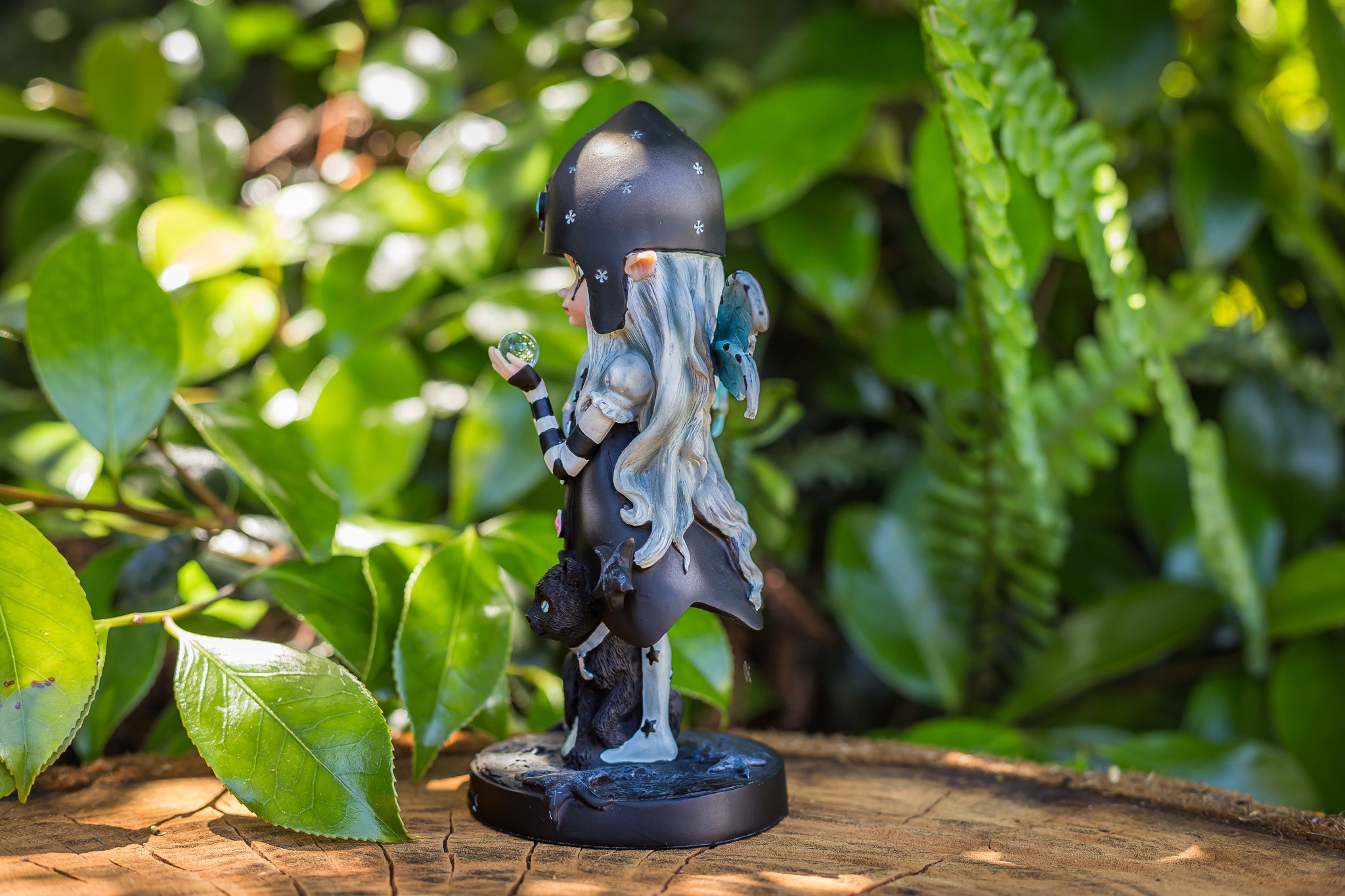 Fairy Ornament | Black Stars