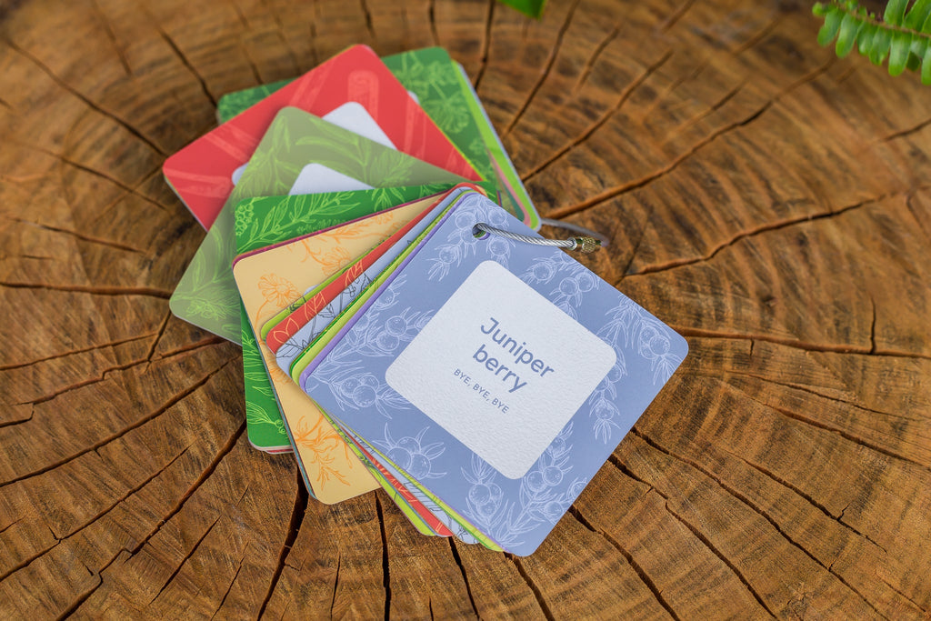 Triple Moon Offering Plate + Essential Oil Wellness Cards