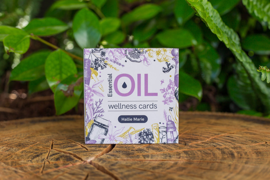 Triple Moon Offering Plate + Essential Oil Wellness Cards